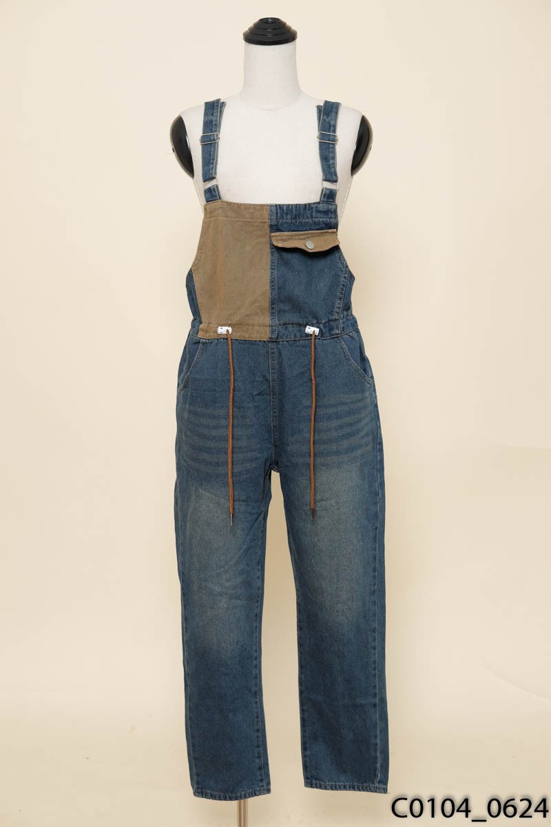 Yếm jeans xanh