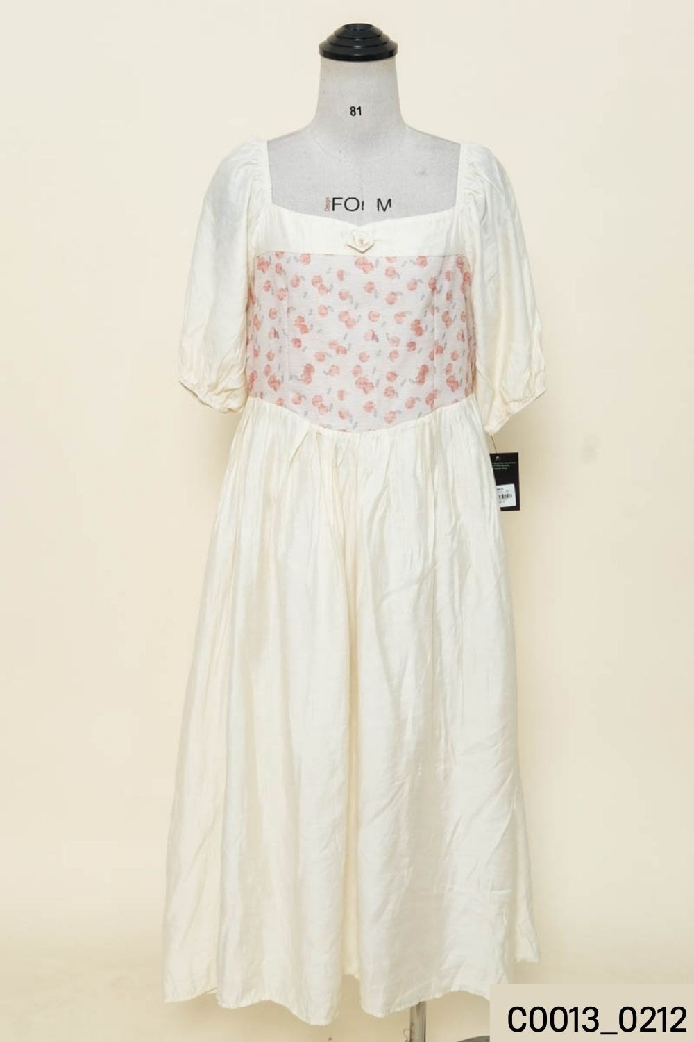 Đầm be hoa nhí