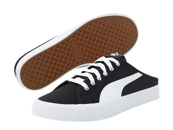 Giày đen hở gót Puma