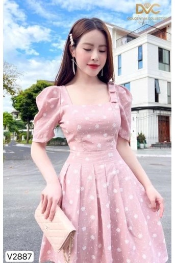 DVC - Đầm hồng
