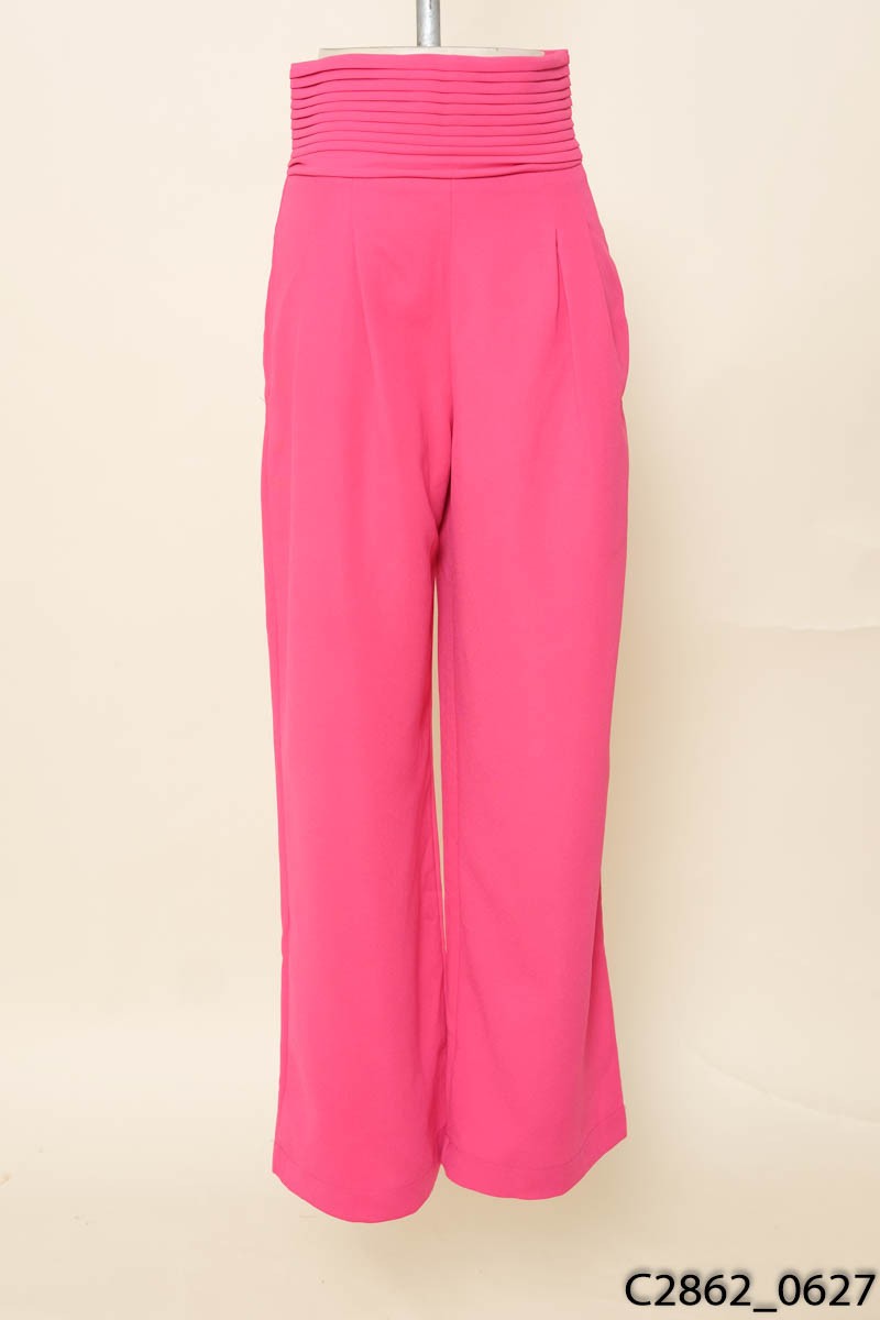 NGA TÂY BOUTIQUE - Quần hồng cạp cao
