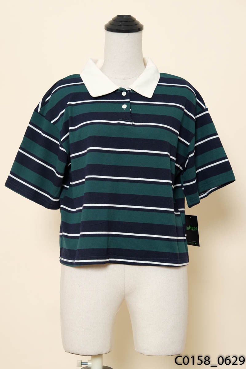 Áo polo xanh