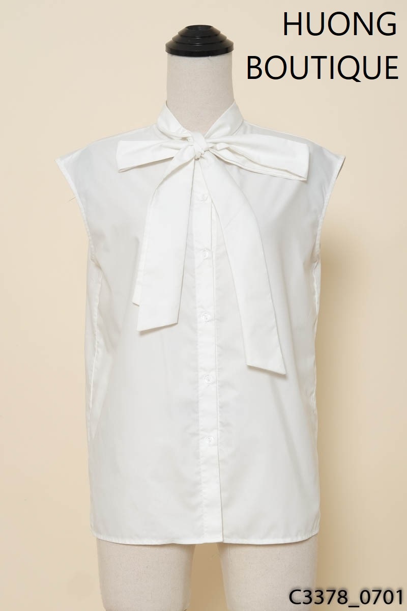 Áo trắng sát nách Huong Boutique