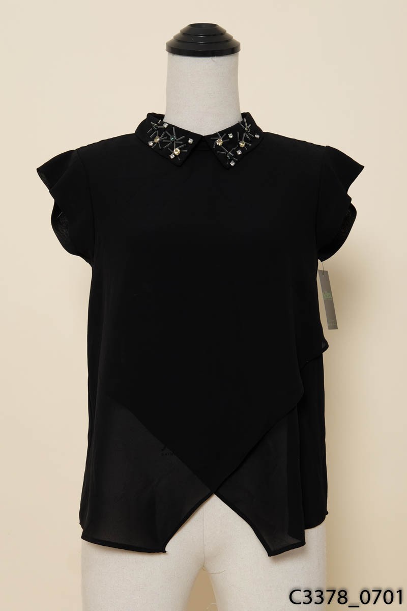 Áo đen sát nách Huong Boutique