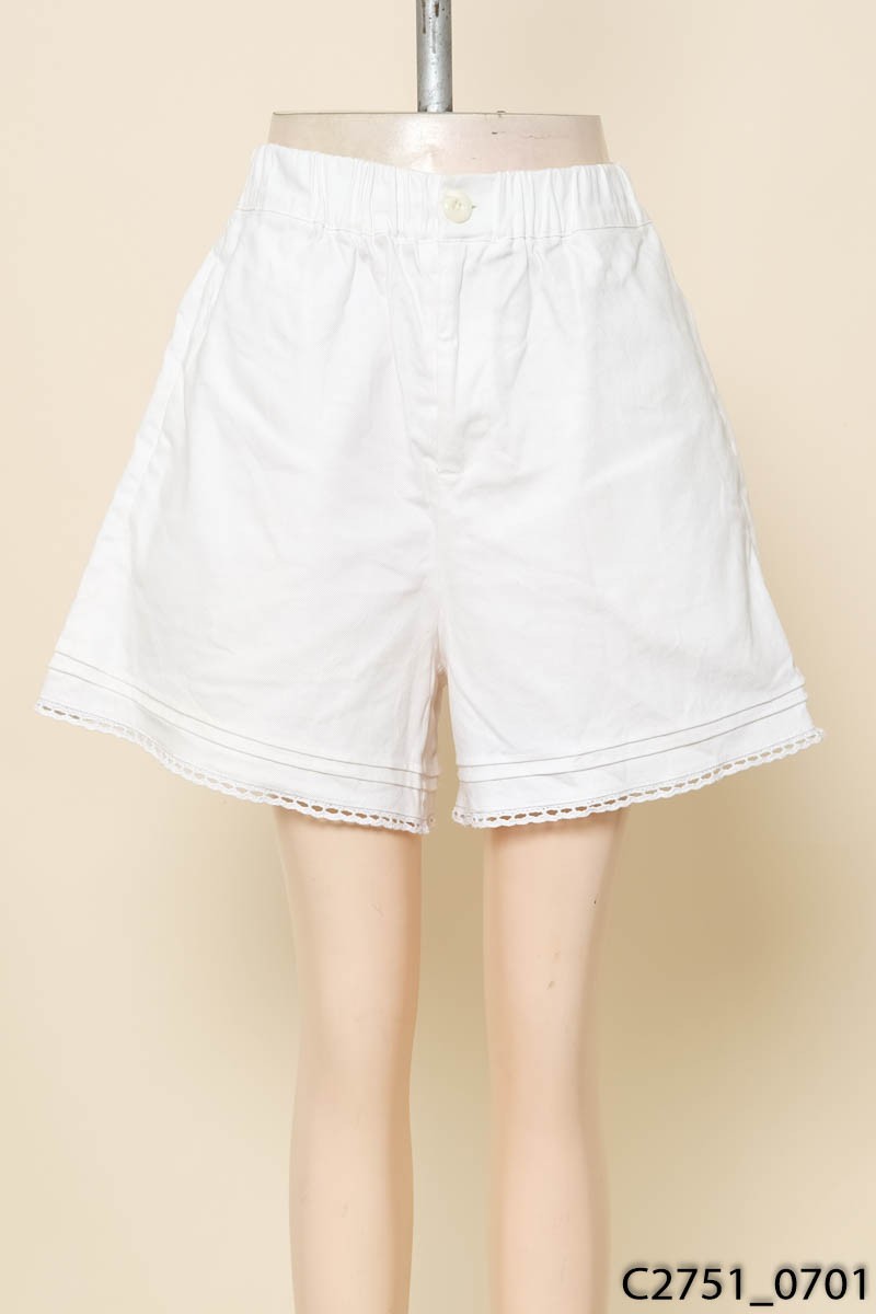 DOB - Quần shorts trắng