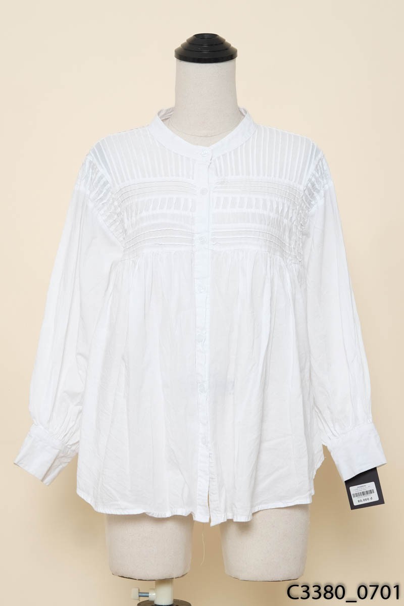 Áo babydoll trắng