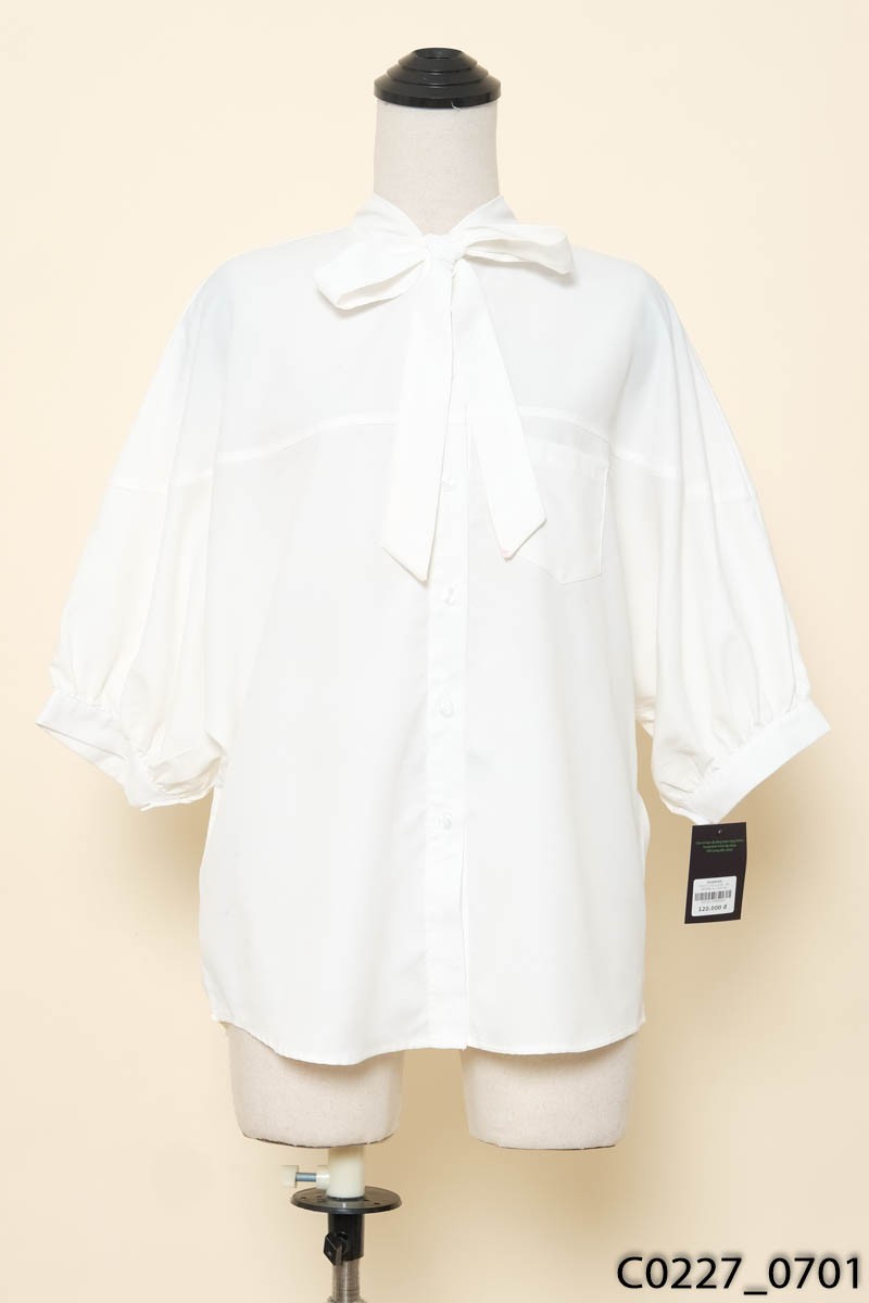 ME DESIGN- Áo cánh dơi trắng