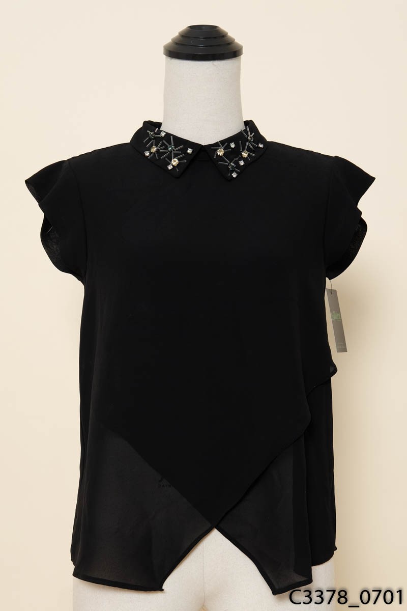 Áo đen sát nách Huong Boutique