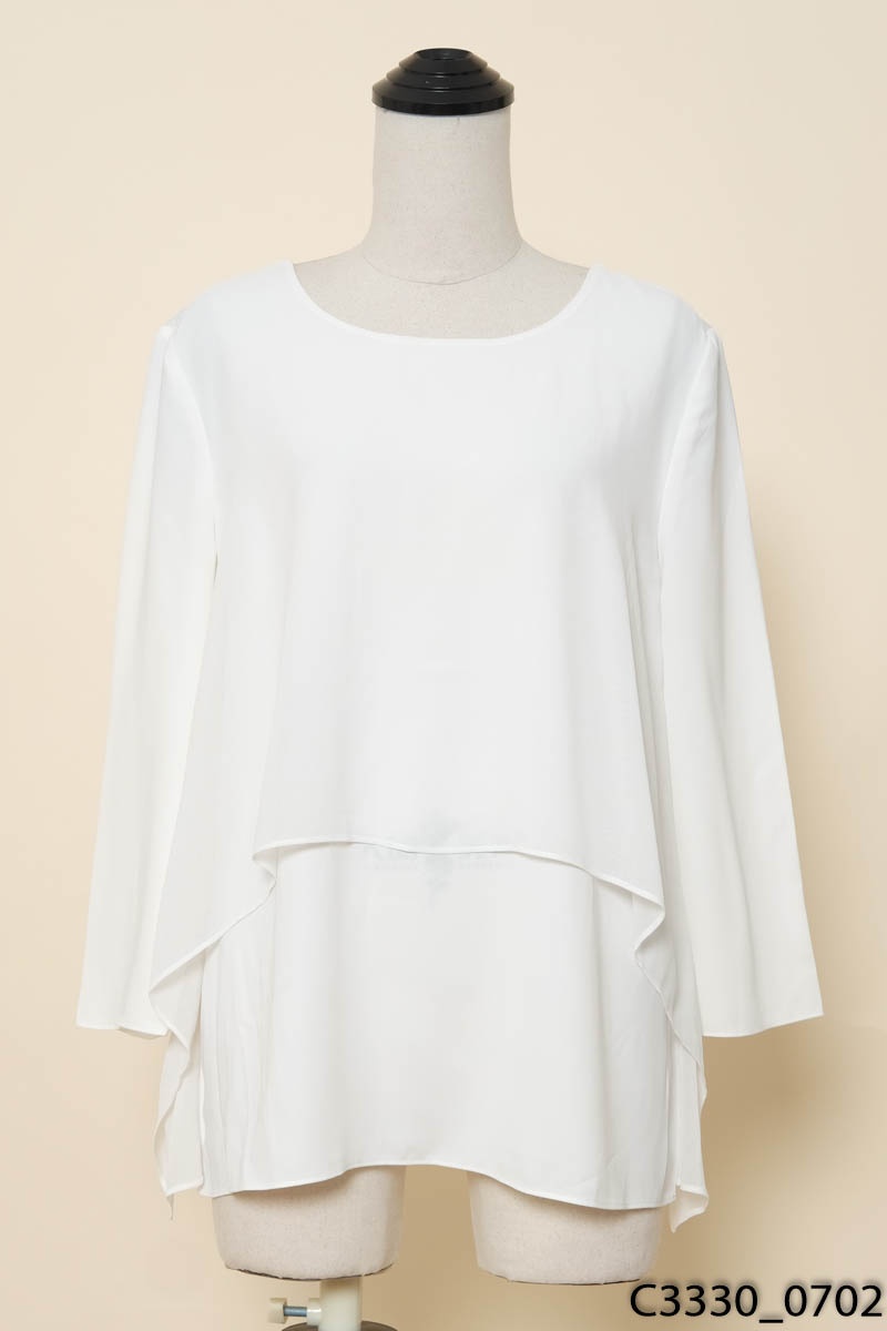 Áo trắng lệch vạt VERO MODA New Tags