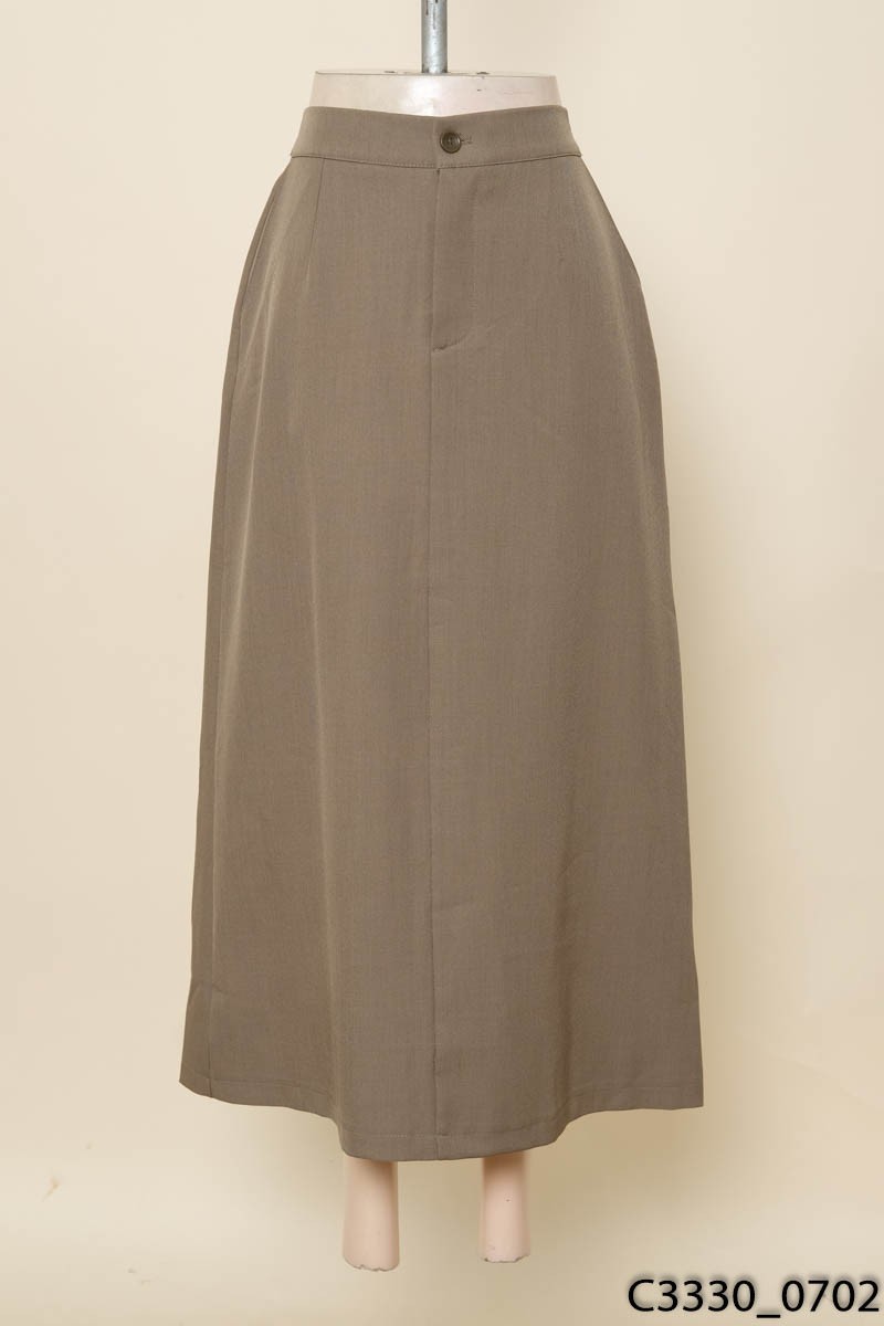 Chân váy rêu nhạt New Tags