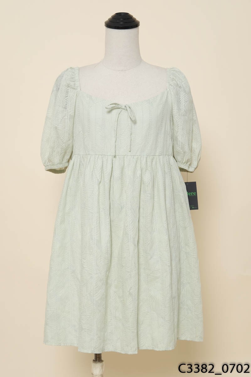 Đầm babydoll xanh Germe