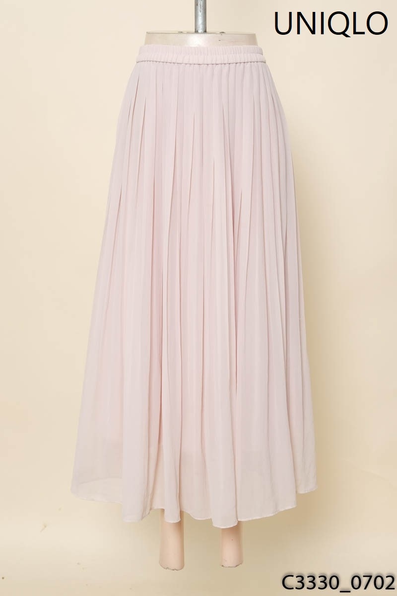 Chân váy hồng Uniqlo