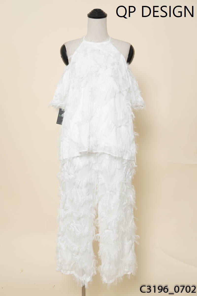 QP DESIGN- Set trắng tua dua