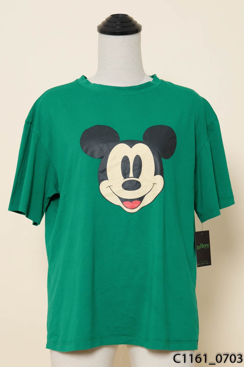 Áo thun xanh mickey