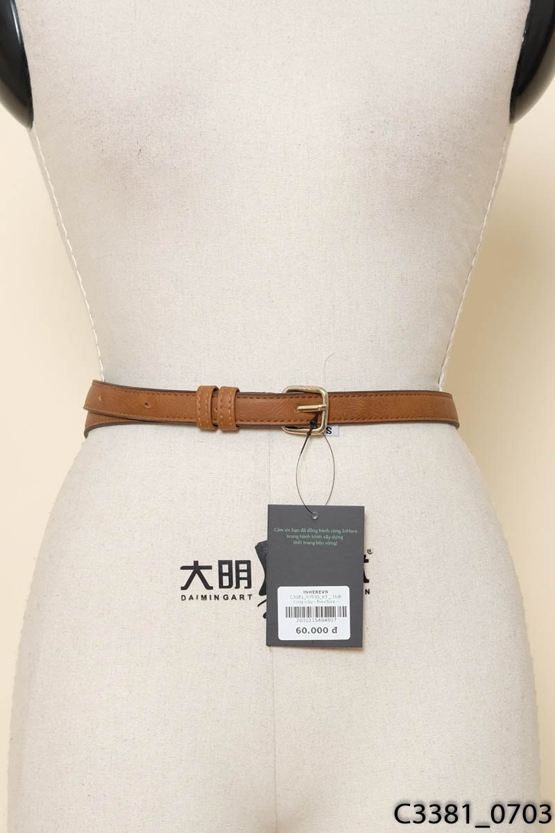 Thắt lưng nâu