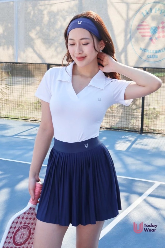 TODAY U WEAR - Chân váy xanh