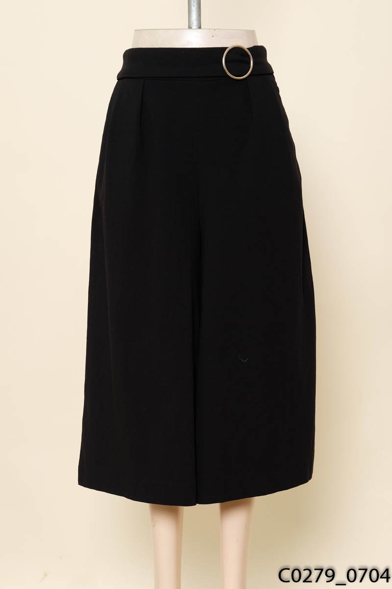 Quần culottes đen