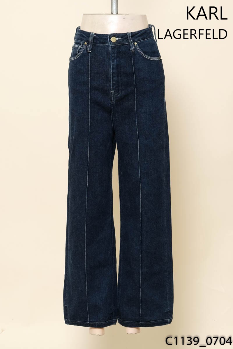 KARL LAGERFELD - Quần jeans xanh