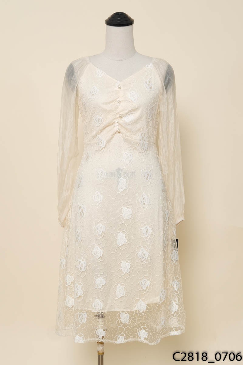 Đầm be cúc ngọc New Tags
