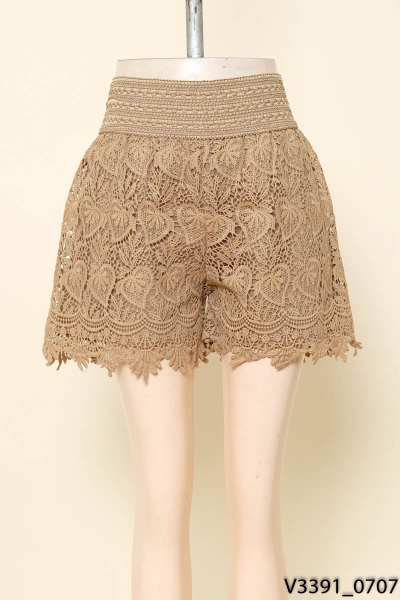 Quần short nâu