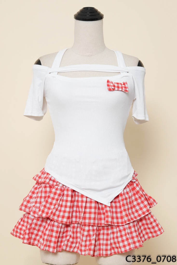 Set trắng đỏ New Tags