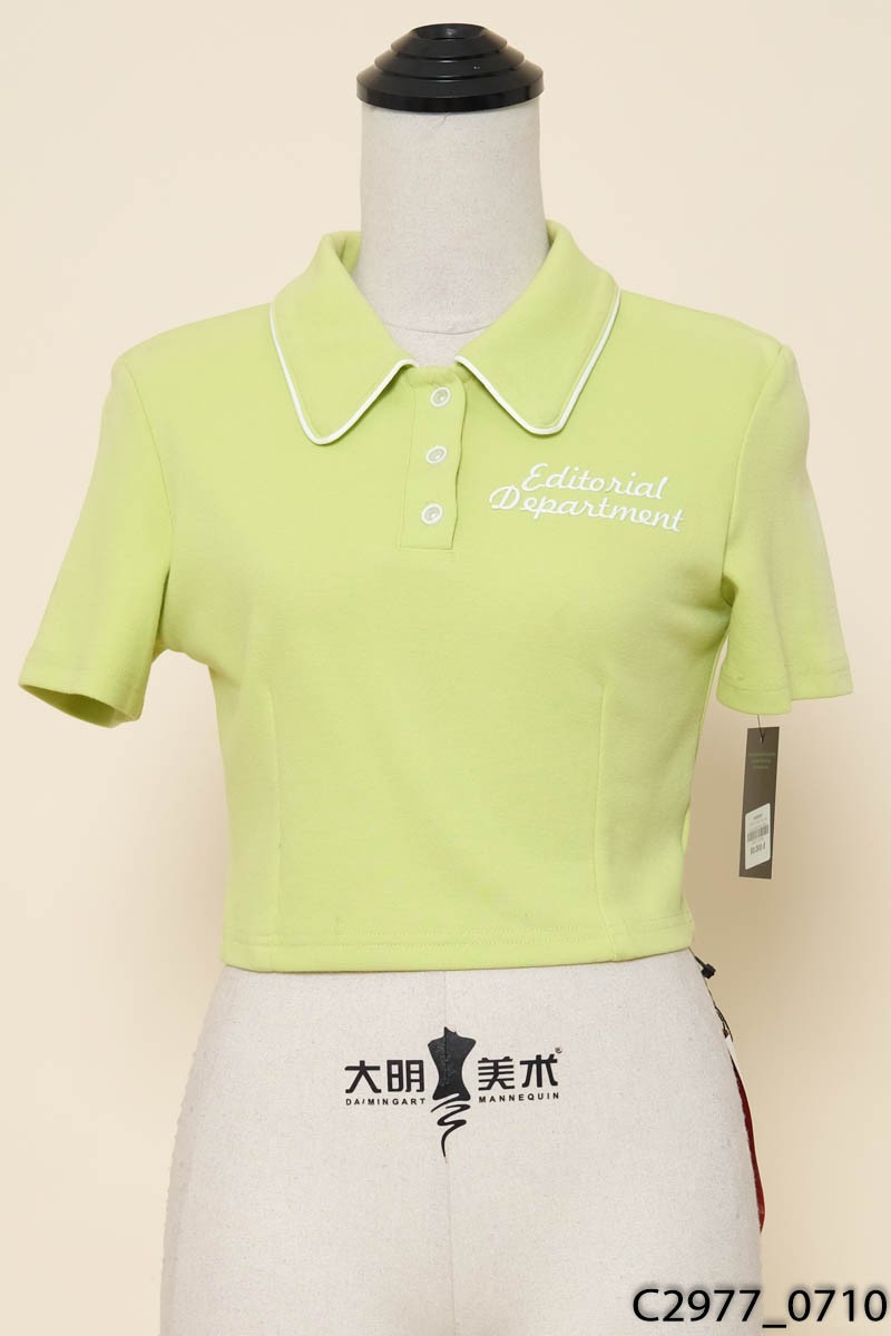 Áo croptop xanh New Tags