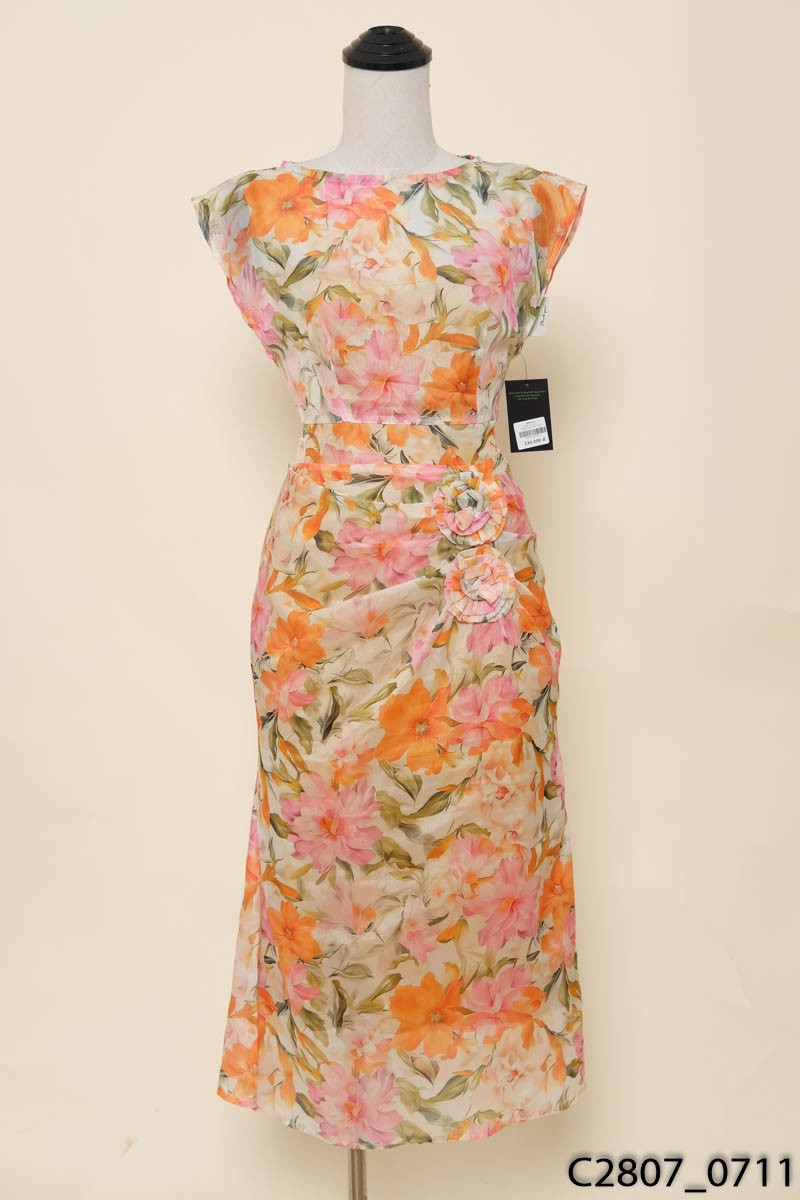 MINA.FASHION - Đầm voan hoa New Tags