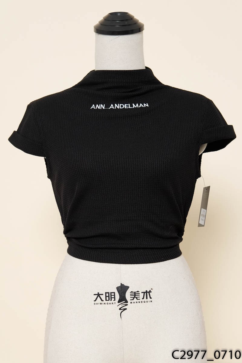 Áo đen thắt dây New Tags