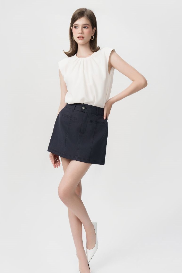 Áo trắng sát nách Rechic New Tags