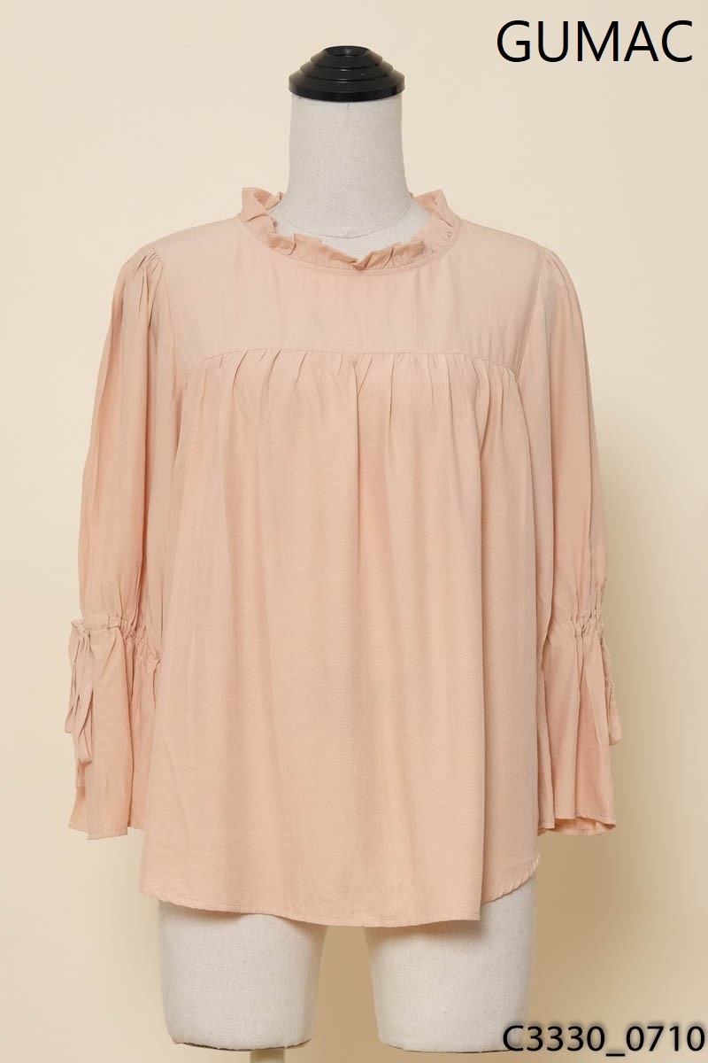 Áo be hồng viền bèo Gumac New Tags