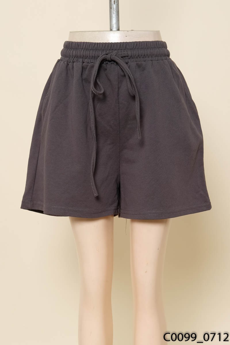 Quần shorts xám