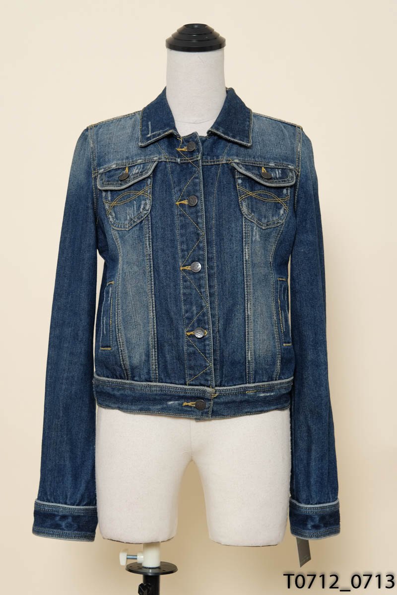 Áo khoác jeans xanh