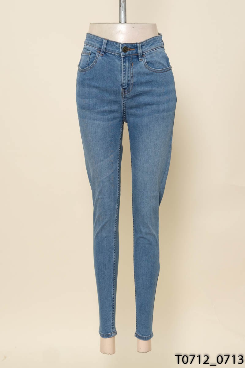 Quần skinny jeans xanh 2 Canifa