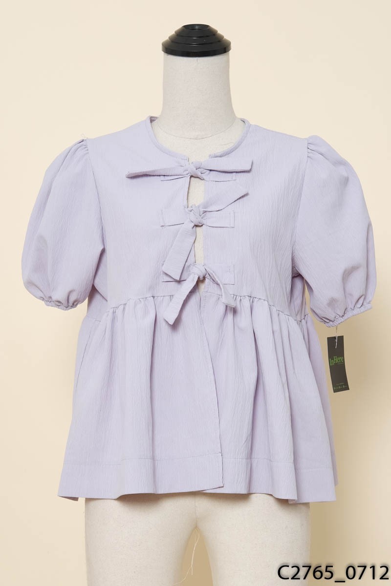 Áo babydoll tím