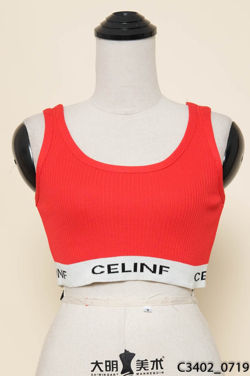 Áo len đỏ viền trắng New Tags