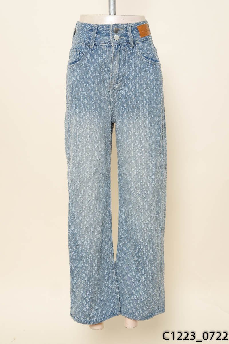 Quần jeans xanh