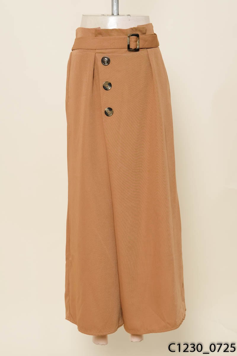 Quần culottes nâu