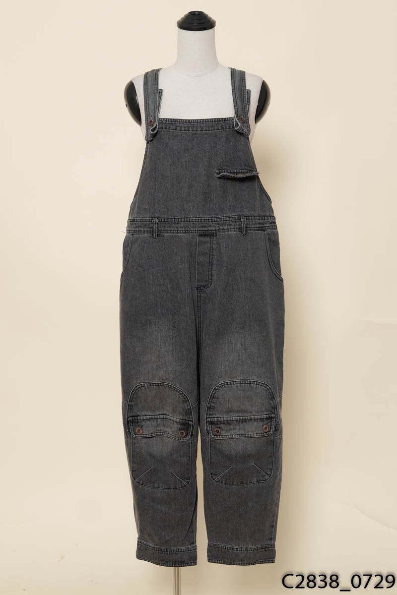 Jumpsuits jeans đen