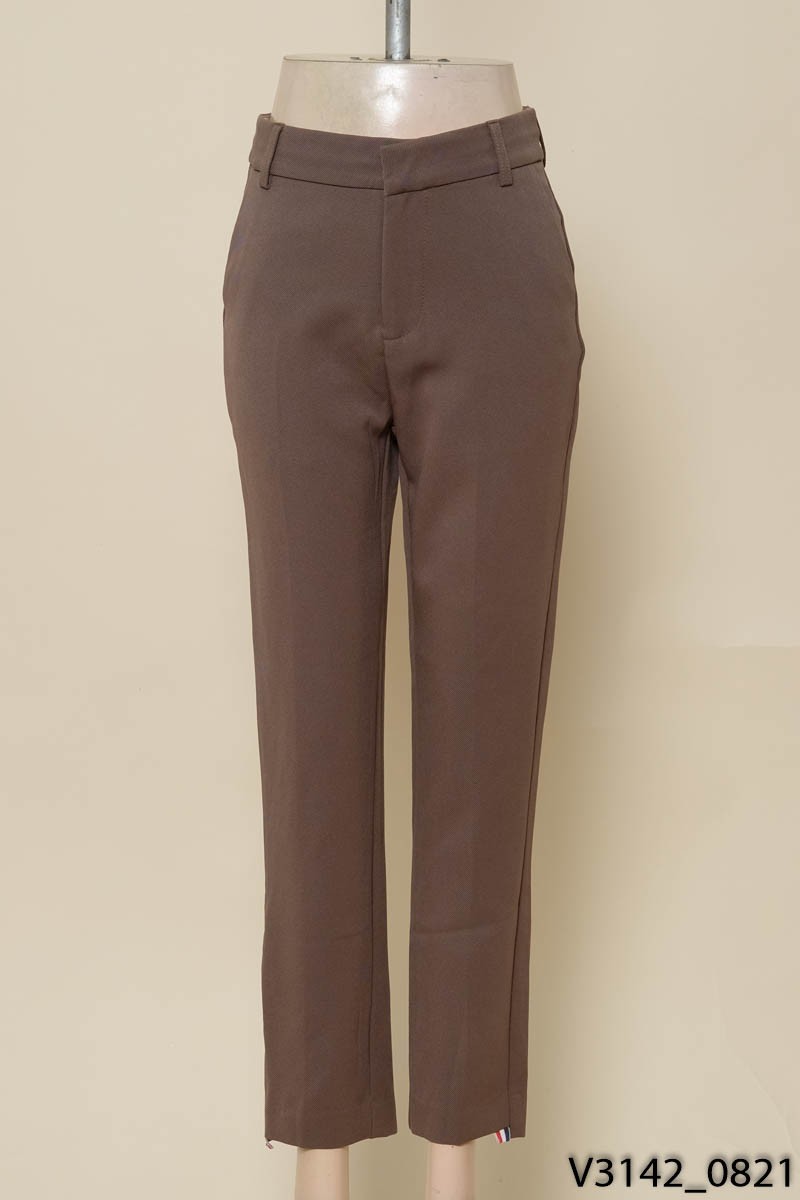 THOM BROWNE-Quần baggy nâu