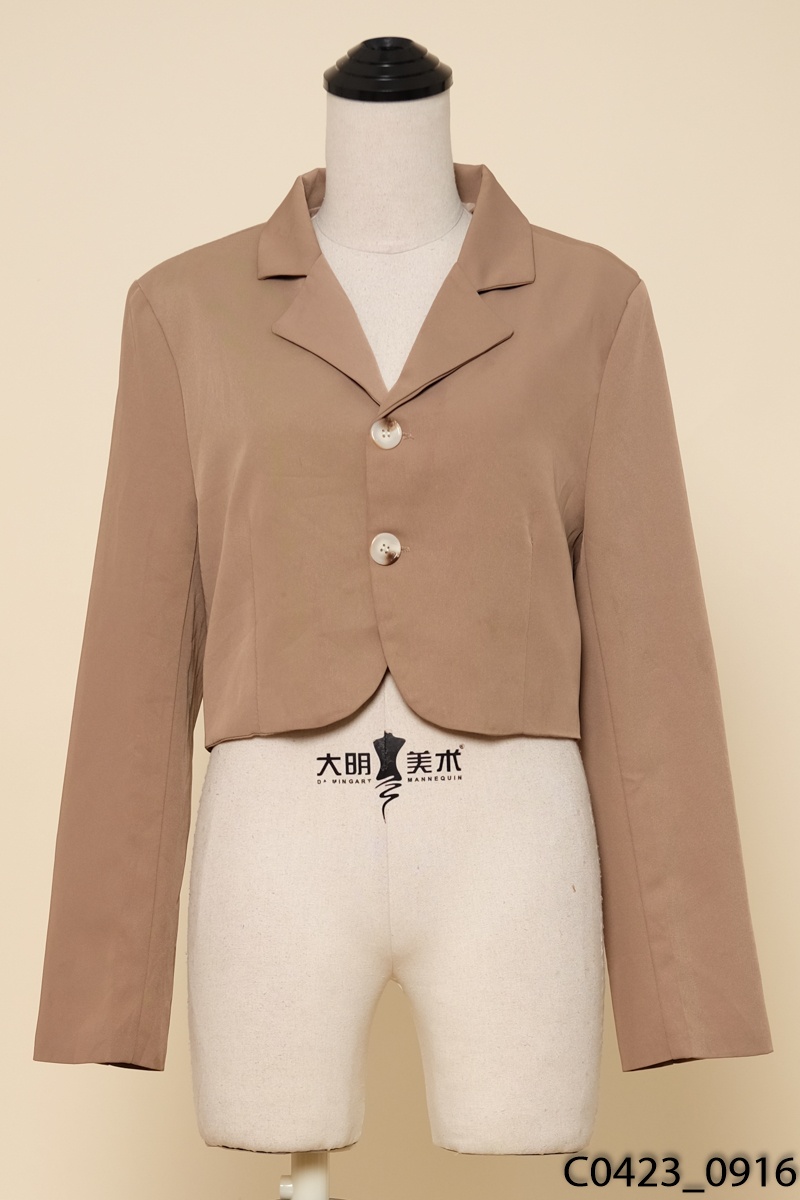 Áo blazer nâu hở lương