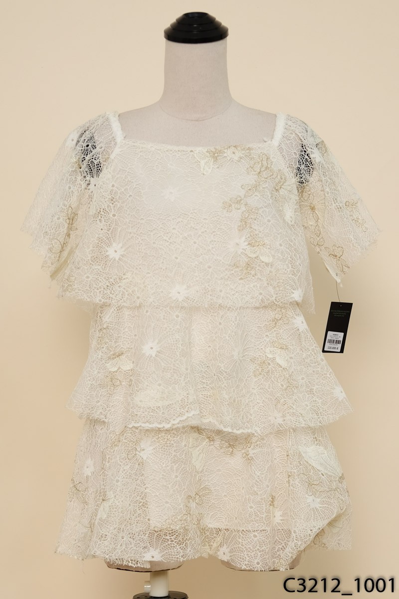 Đầm lưới be