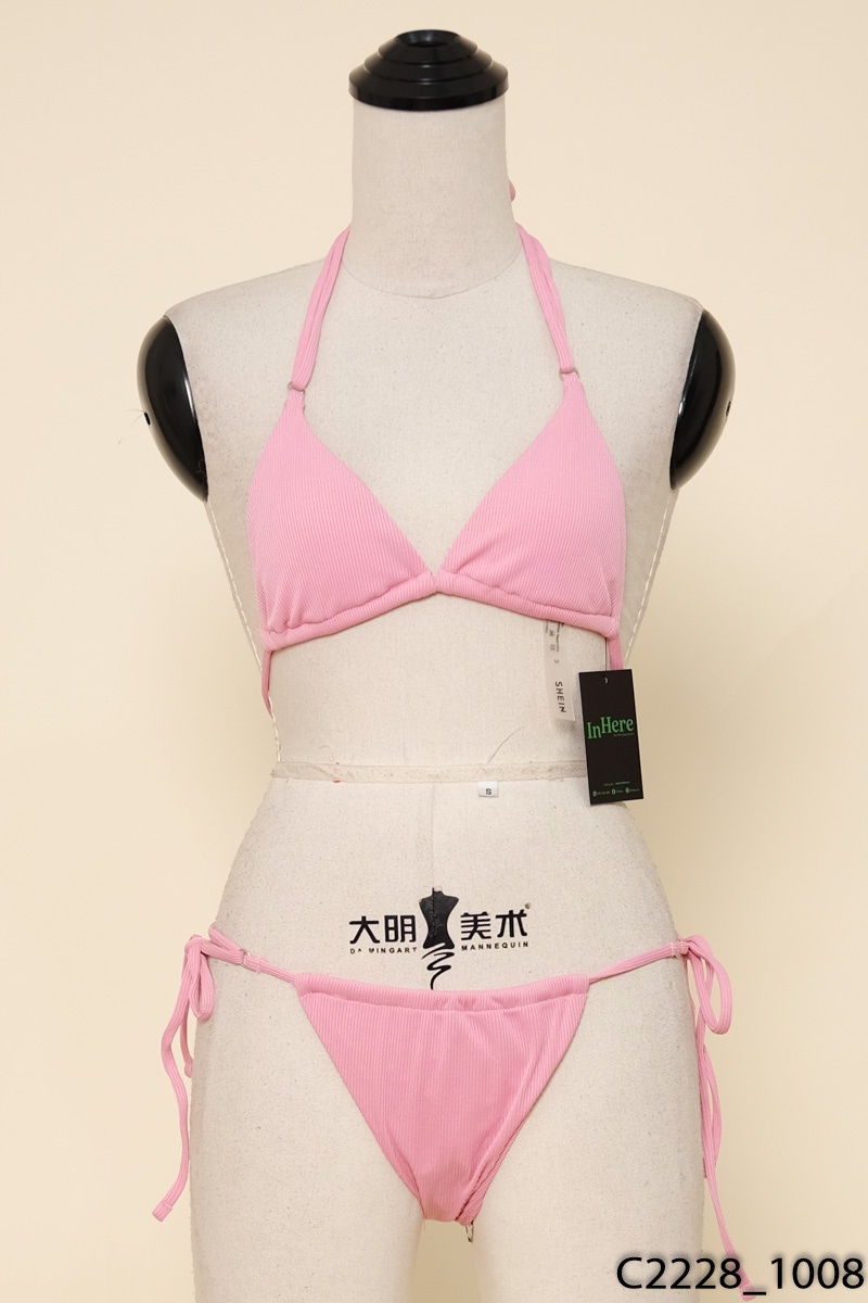 Set bikini hồng Shein