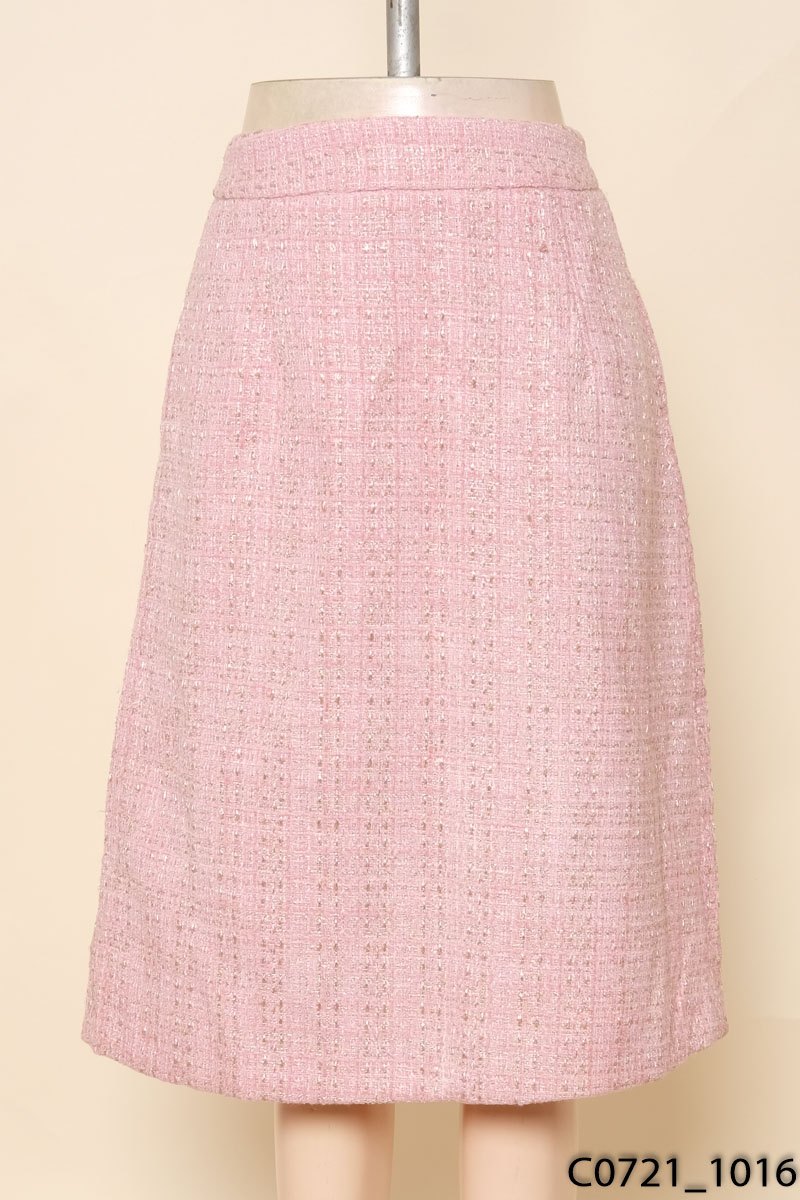 NK FASHION-Chân váy dạ hồng