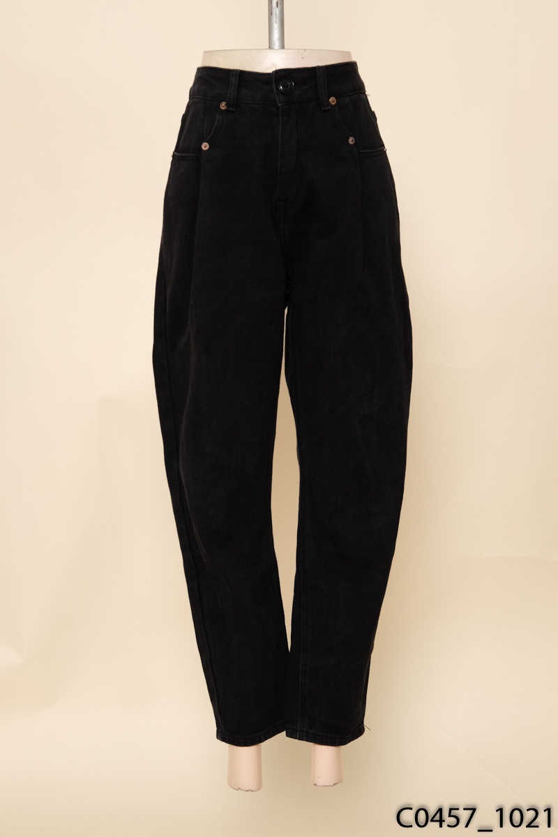 Quần jeans baggy đen