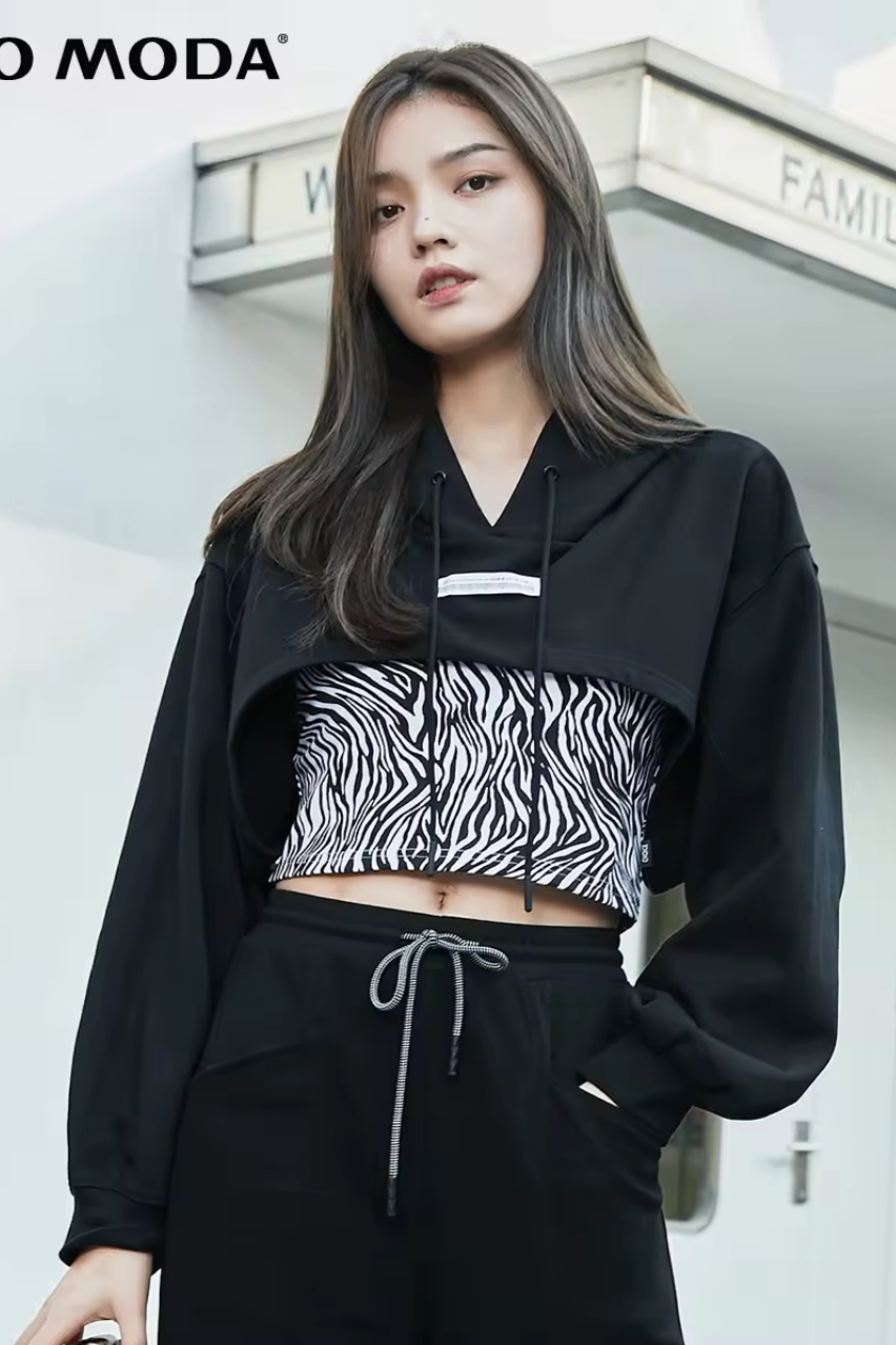 YOUR CHOICE-Áo đen VERO MODA