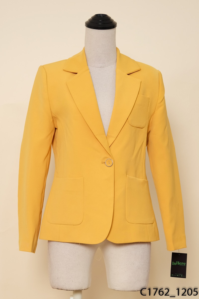 Áo vest vàng đậm
