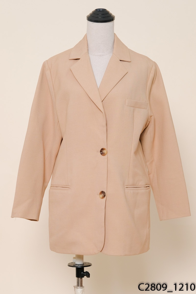 Áo blazer nâu