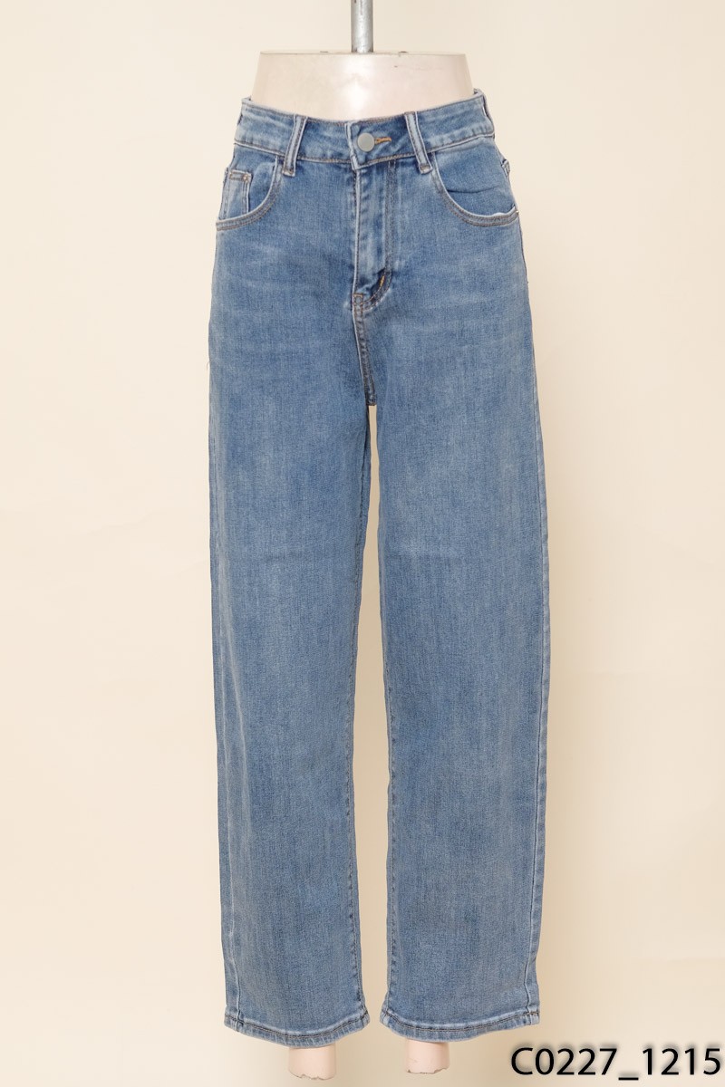 Quần jeans baggy xanh dương