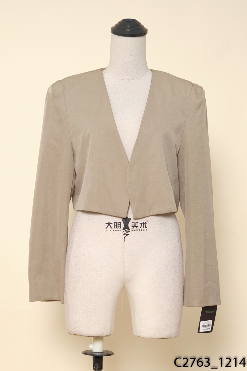 Áo xanh rêu dáng croptop