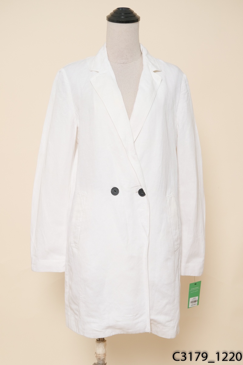 LIST-Áo blazer be cúc đen